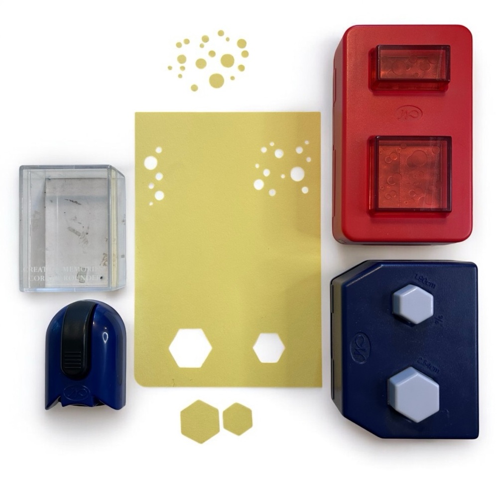 Creative Memories paper shape cutter lot